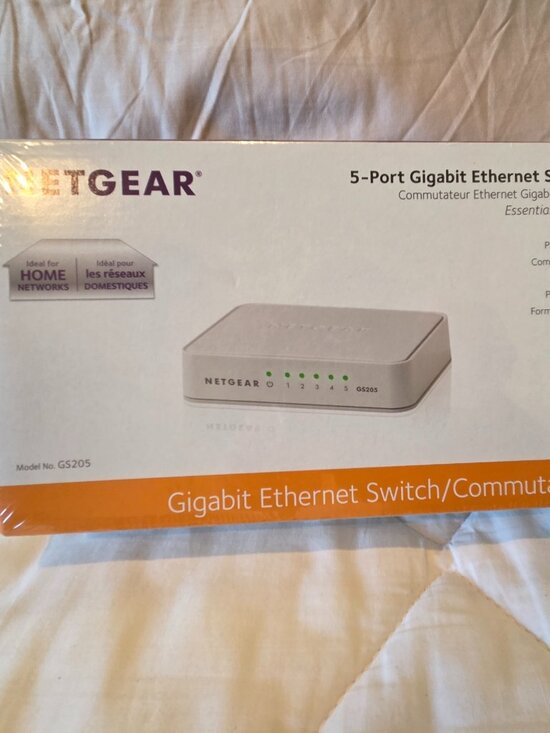 netgear Other - NETGEAR 5-Port Gigabit Ethernet Switch - NEW